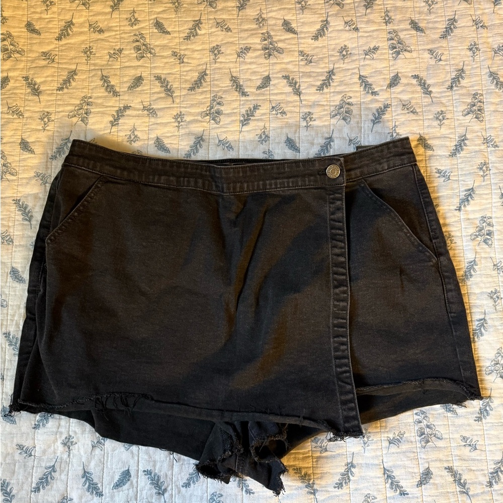 Torrid Black Denim Women's Skort